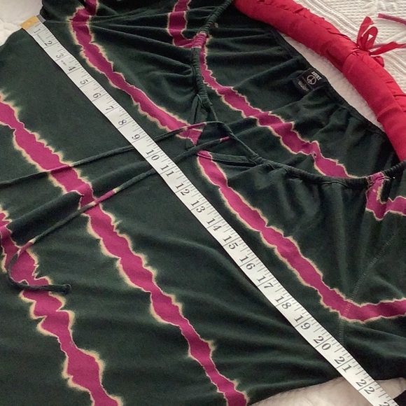 VTG Lucky Brand Tie Dye Top L - Picture 3 of 8